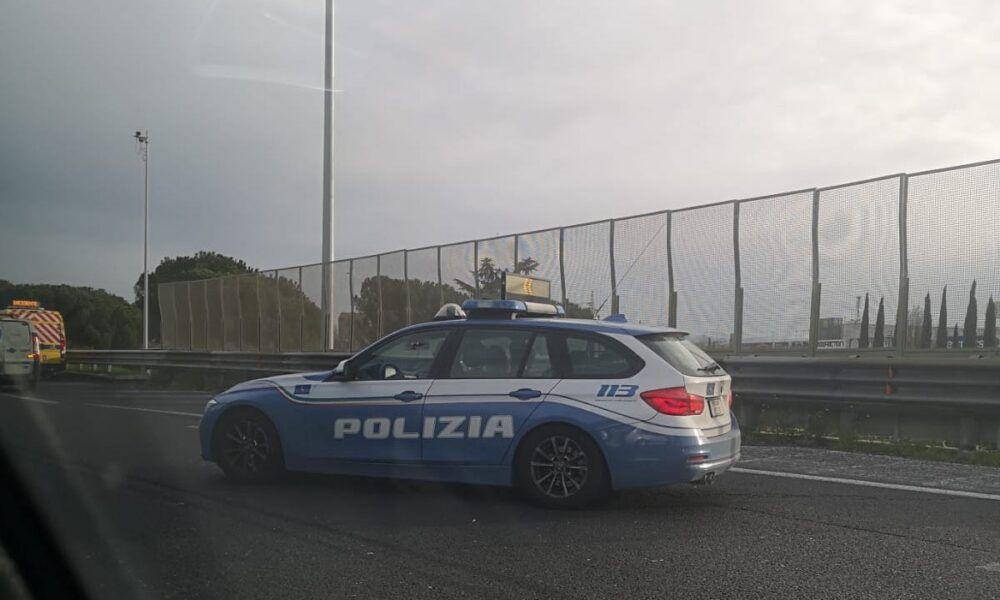 Polizia Stradale per incidente sul GRA