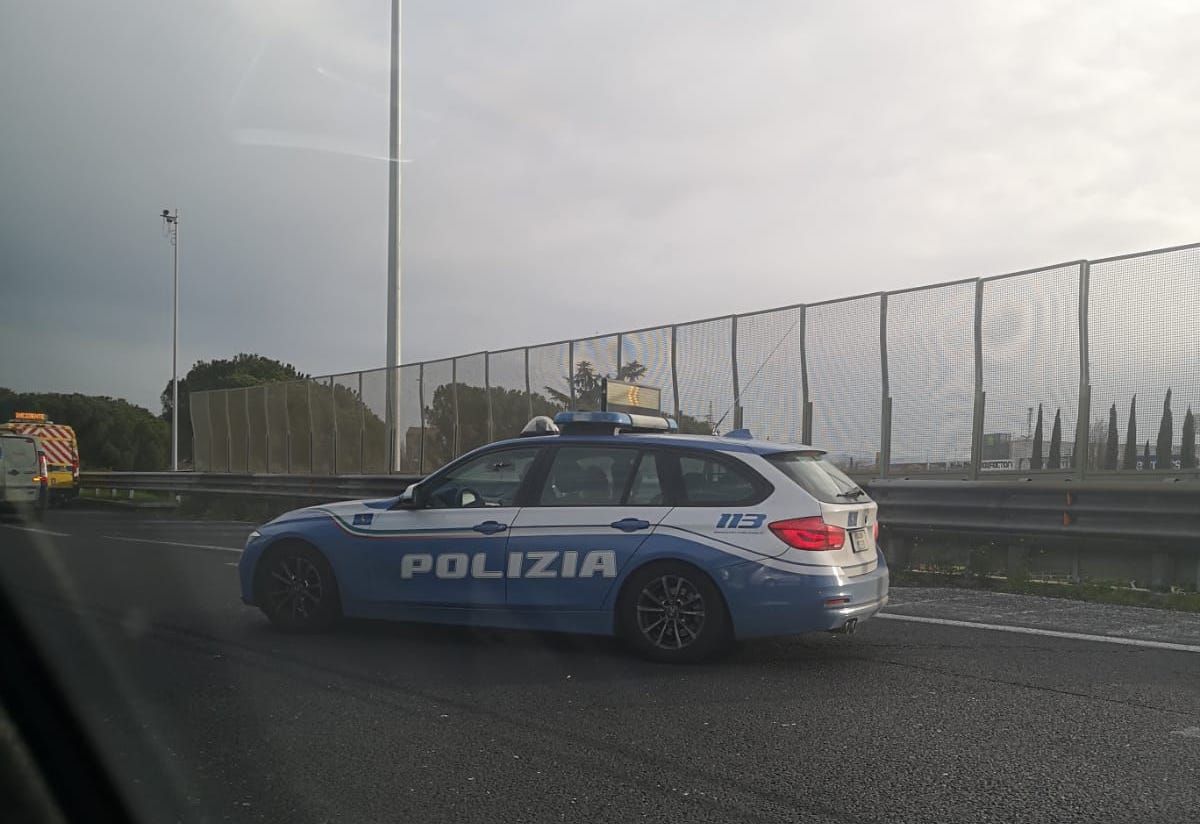 Polizia Stradale per incidente sul GRA