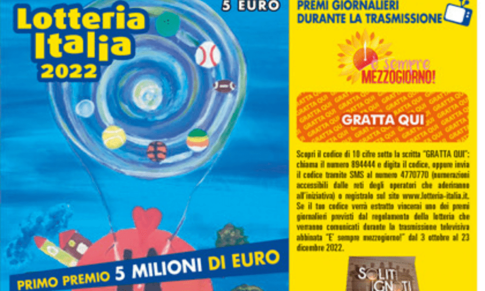 lotteria Italia biglietti vincenti