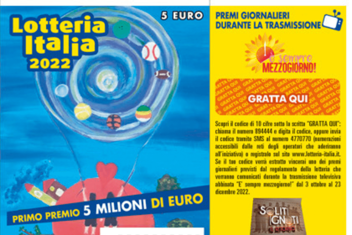 lotteria Italia biglietti vincenti