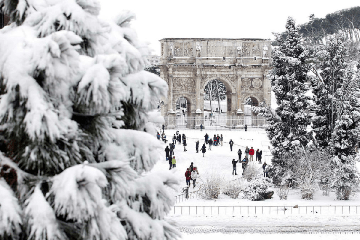 neve a Roma nei prossimi giorni?