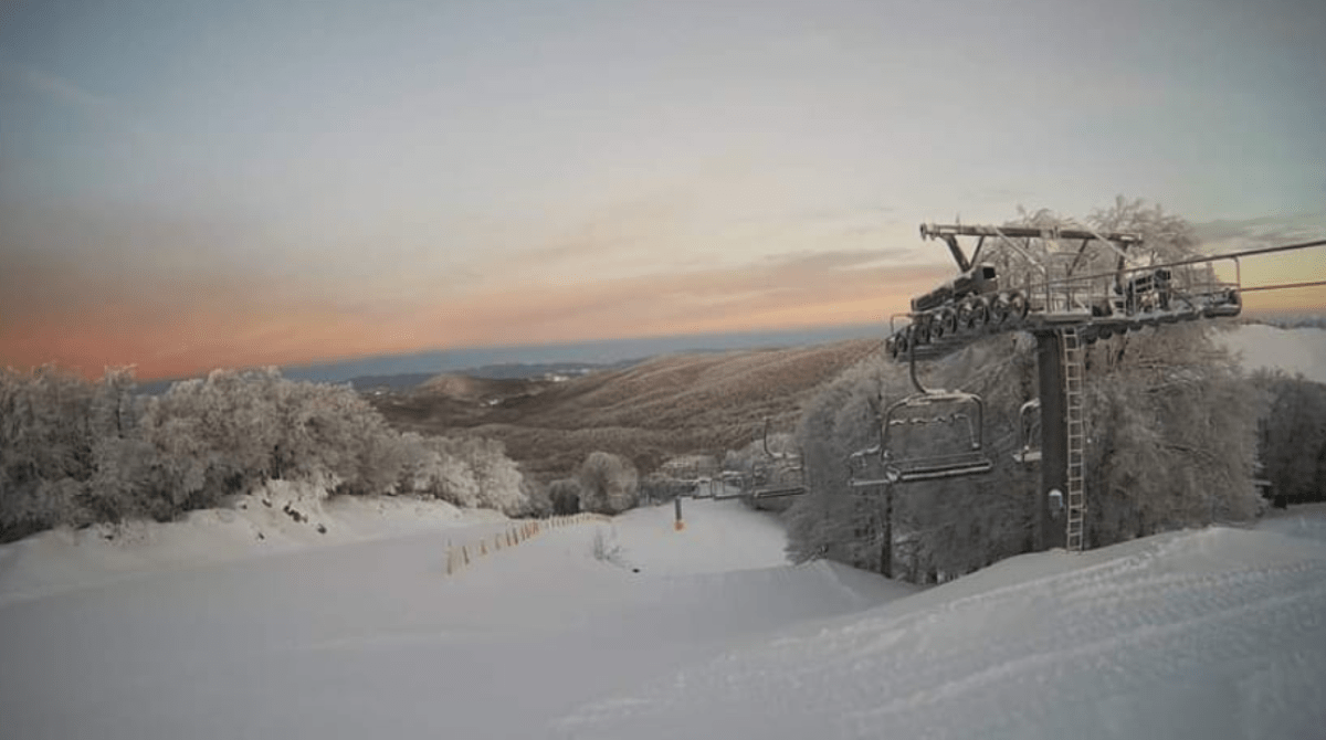 Neve sul Monte Livata