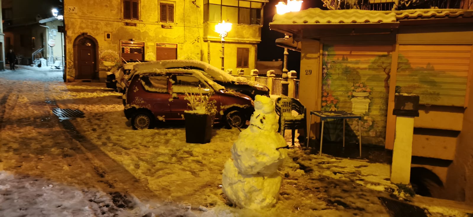 Neve a Roma: nevicata ai castelli romani, le foto più belle