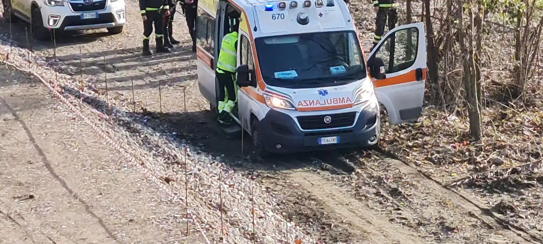 Ambulanza sul Tevere per il ritrovamento di Sara Girelli