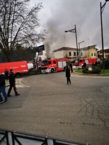 Incendio Valmontone