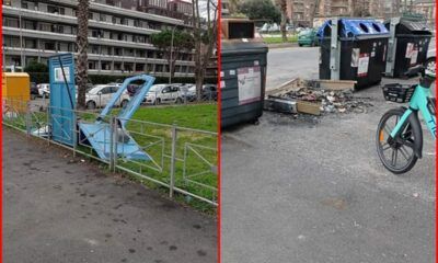 via aristide carabelli ostia vandalismo