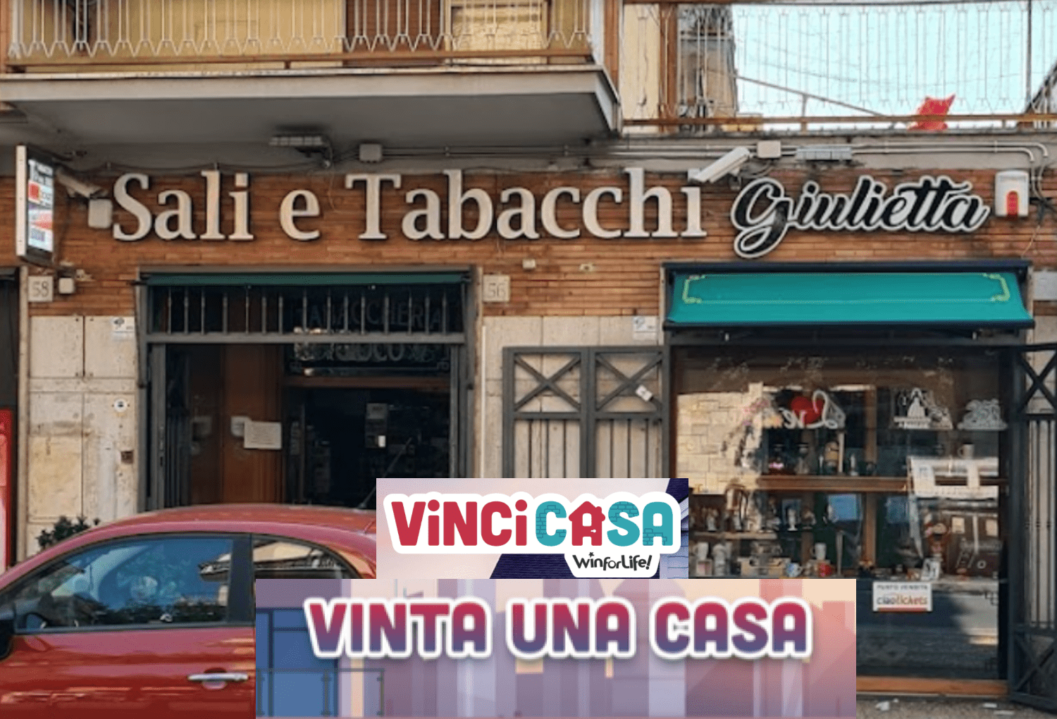 vincicasa vinta una casa a Roma