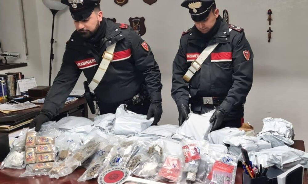 Roma est la droga sequestrata dai Carabinieri