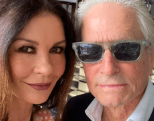 Catherine Zeta Jones e Michael Douglas