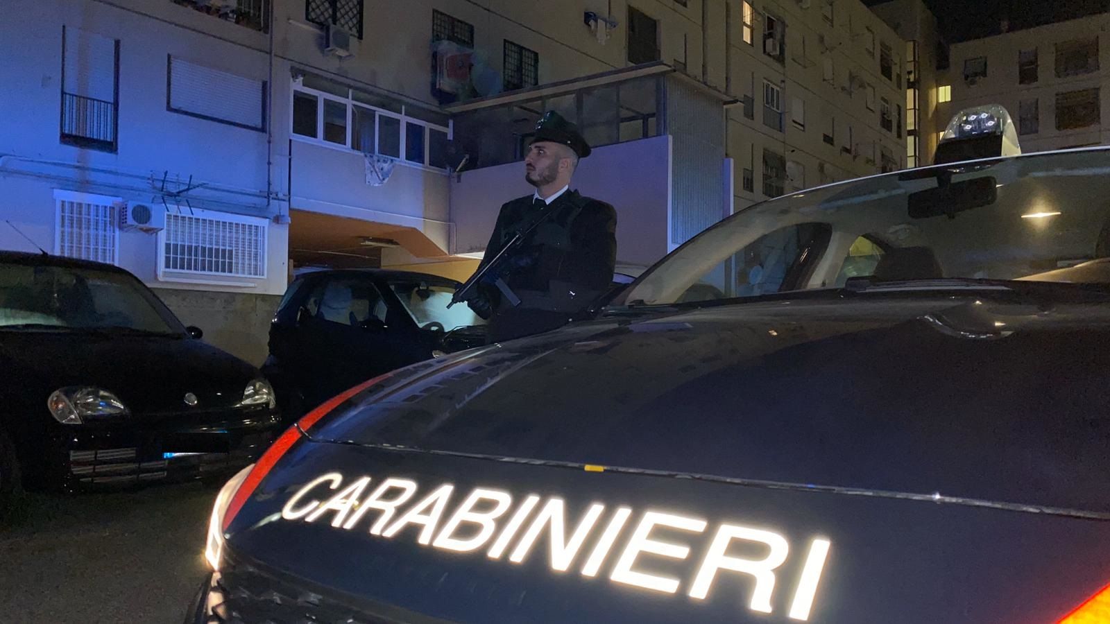 Carabinieri a Tor Bella Monaca Roma