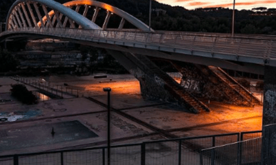 Ponte della Musica, rave party abusivo