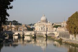 Tevere in ginocchio per la siccità