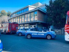 Incendio palazzina Eur