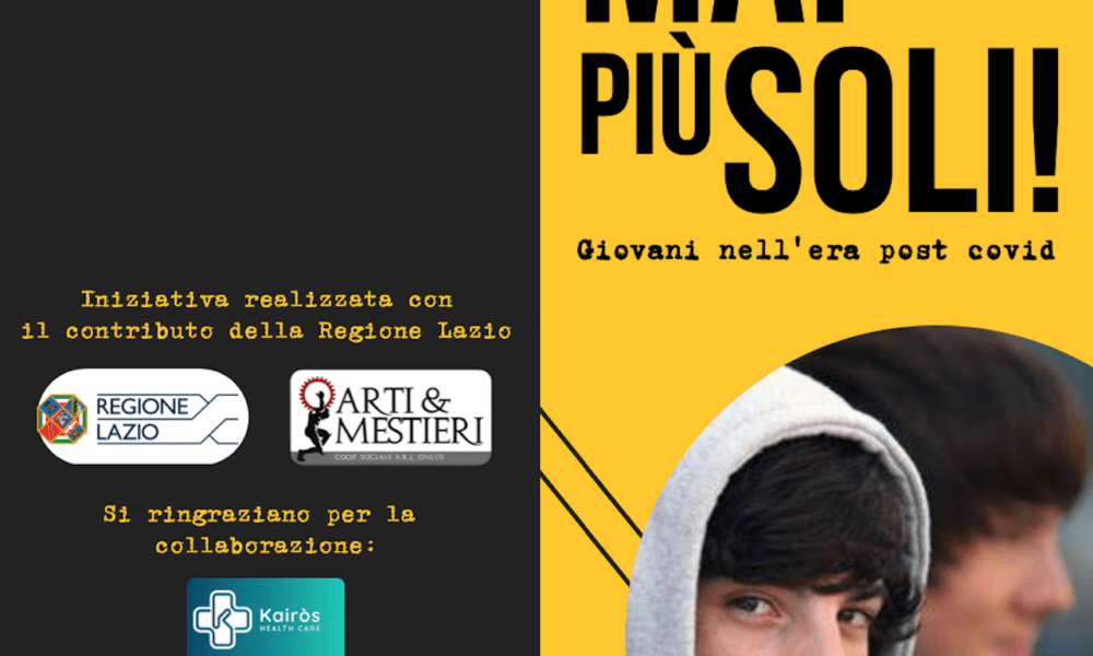 Mai più soli -Ansia e depressione nei giovani