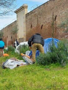 Sgombero viale Pretoriano