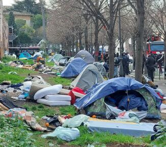 Sgombero viale Pretoriano