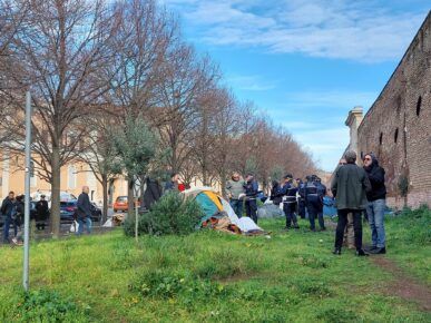 Sgombero viale Pretoriano