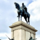 statua garibaldi al Gianicolo restaurata