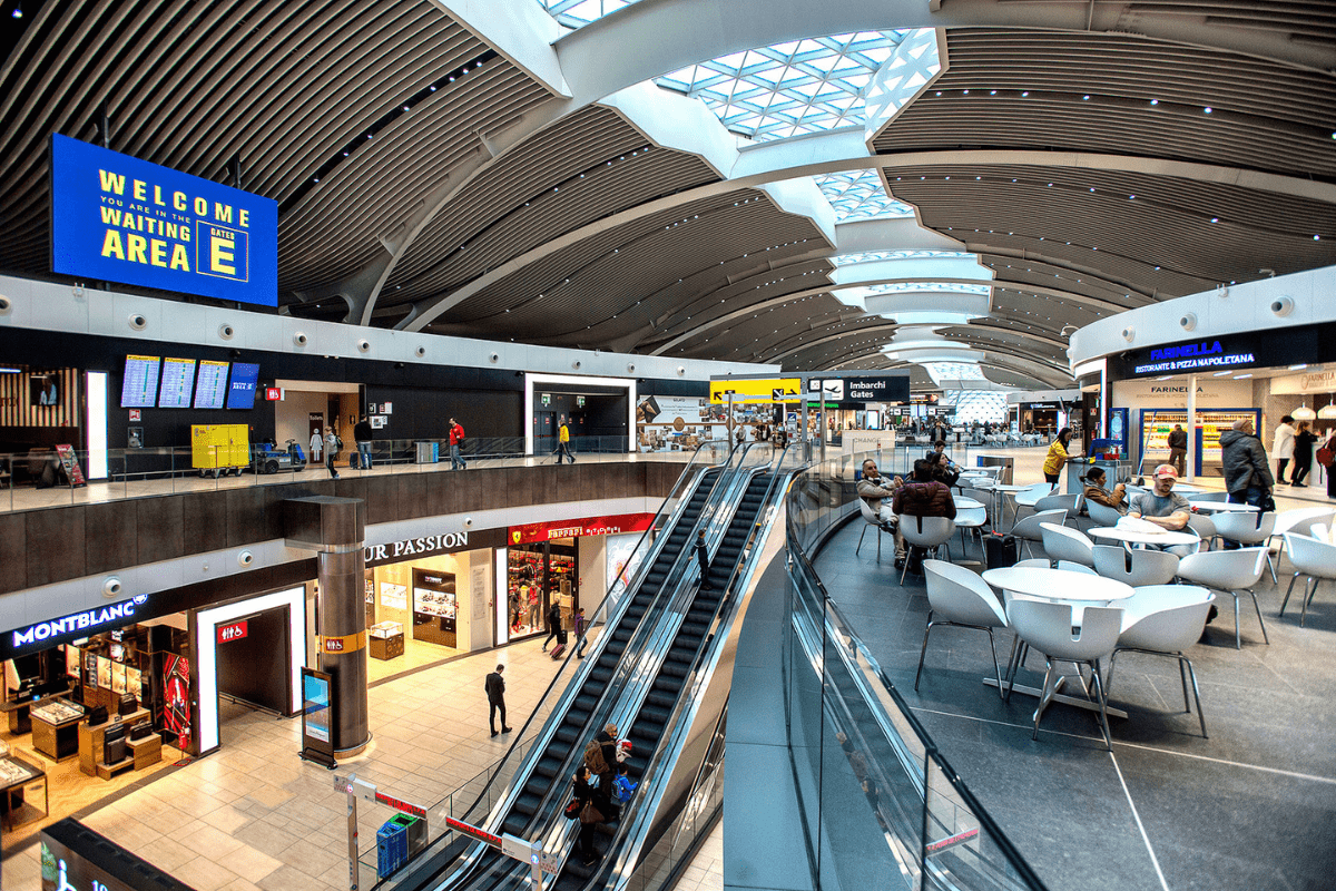 terminal 3 aeroporto di fiumicino