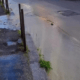 L'allagamento in via Trionfale
