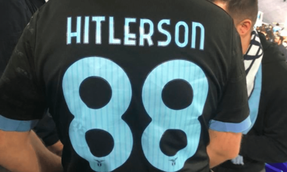 Curva Nord Lazio tifoso Hitlerson