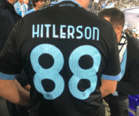 Curva Nord Lazio tifoso Hitlerson