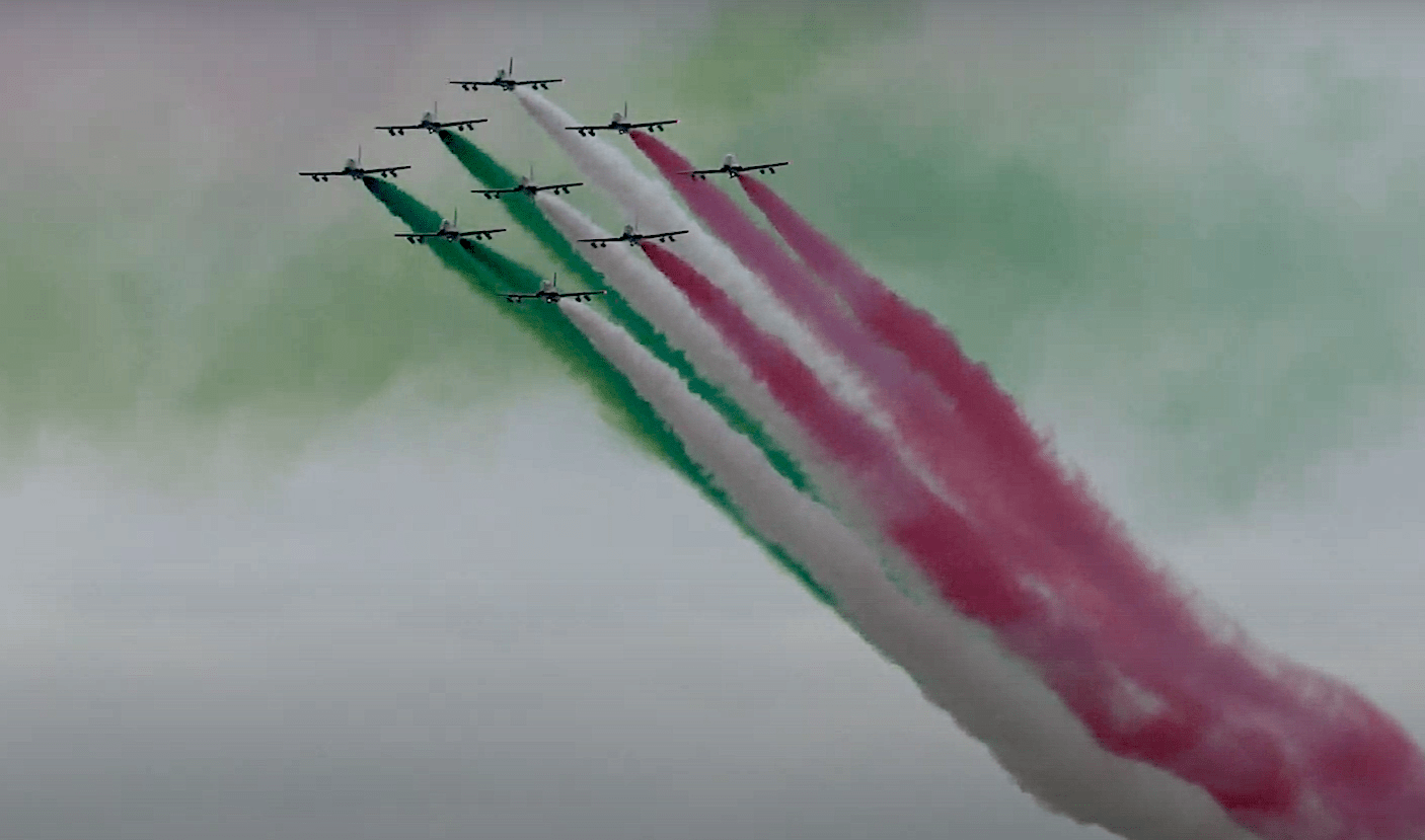 Frecce Tricolori a Roma