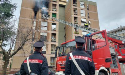 Incendio a Roma