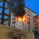Incendio Roma al Flaminio