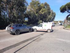 Incidente litoranea Ardea in Via delle Pinete oggi