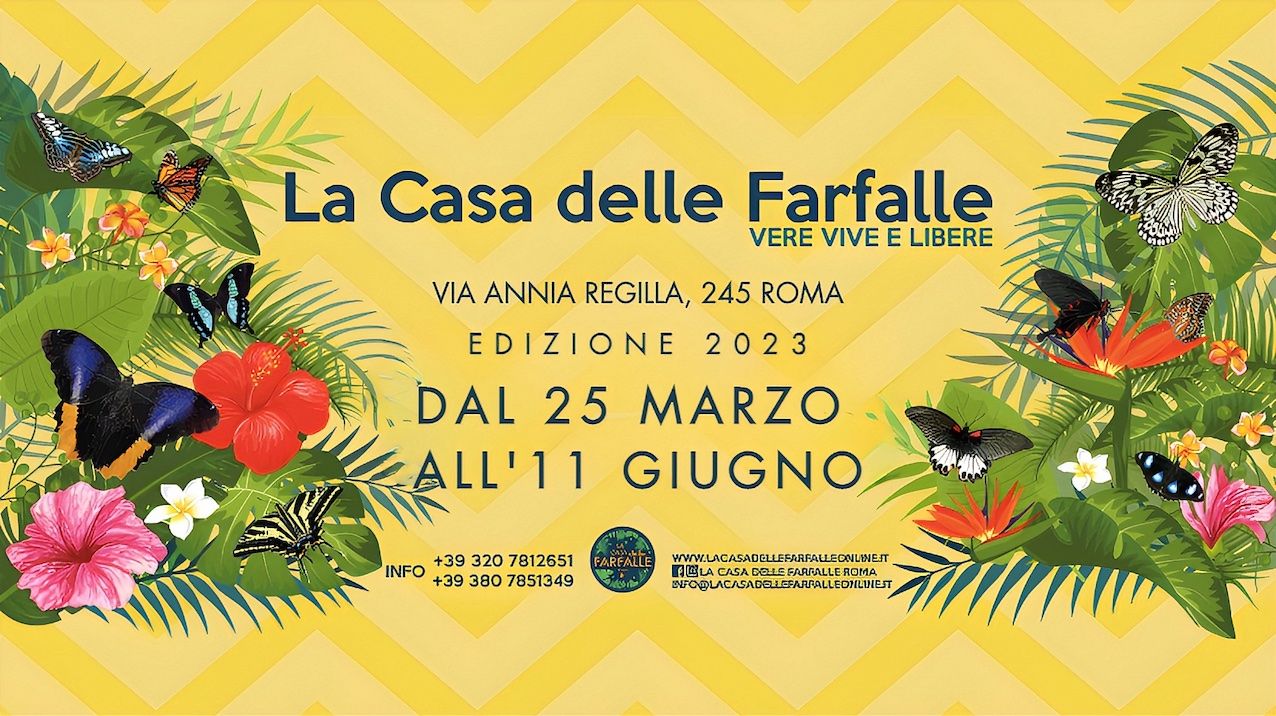 Locandina Casa delle Farfalle 2023