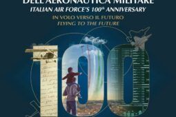 Locandina dei 100 anni dell' Aeronautica Militare