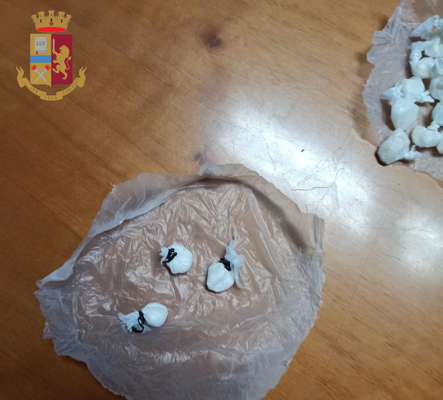 droga trovata dalla polizia