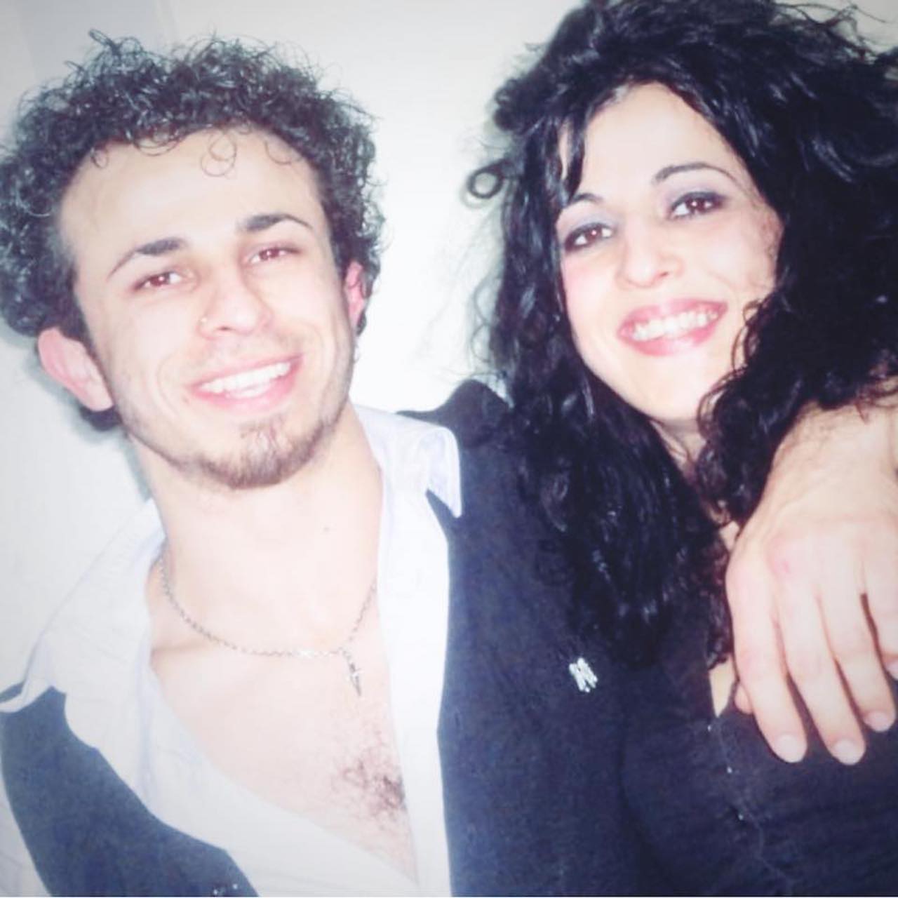 Vincenzo Cancemi con la sorella Giusi