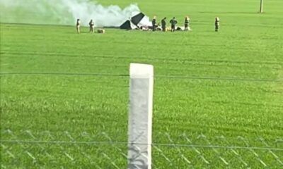 Aereo precipitato a Colle fiorito