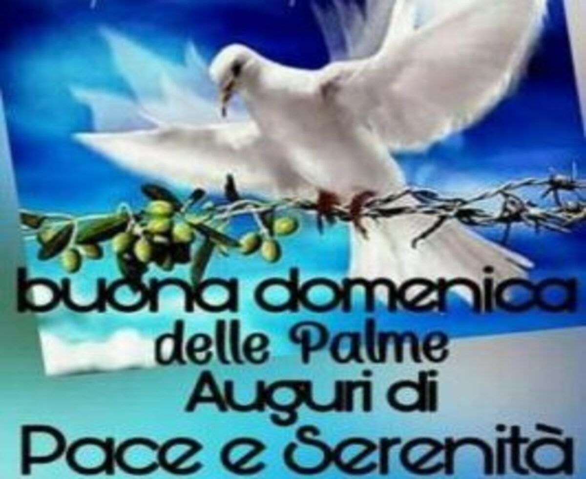 auguri domenica delle palme