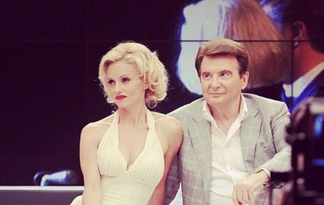 Justine Mattera l'ex moglie di Paolo Limiti