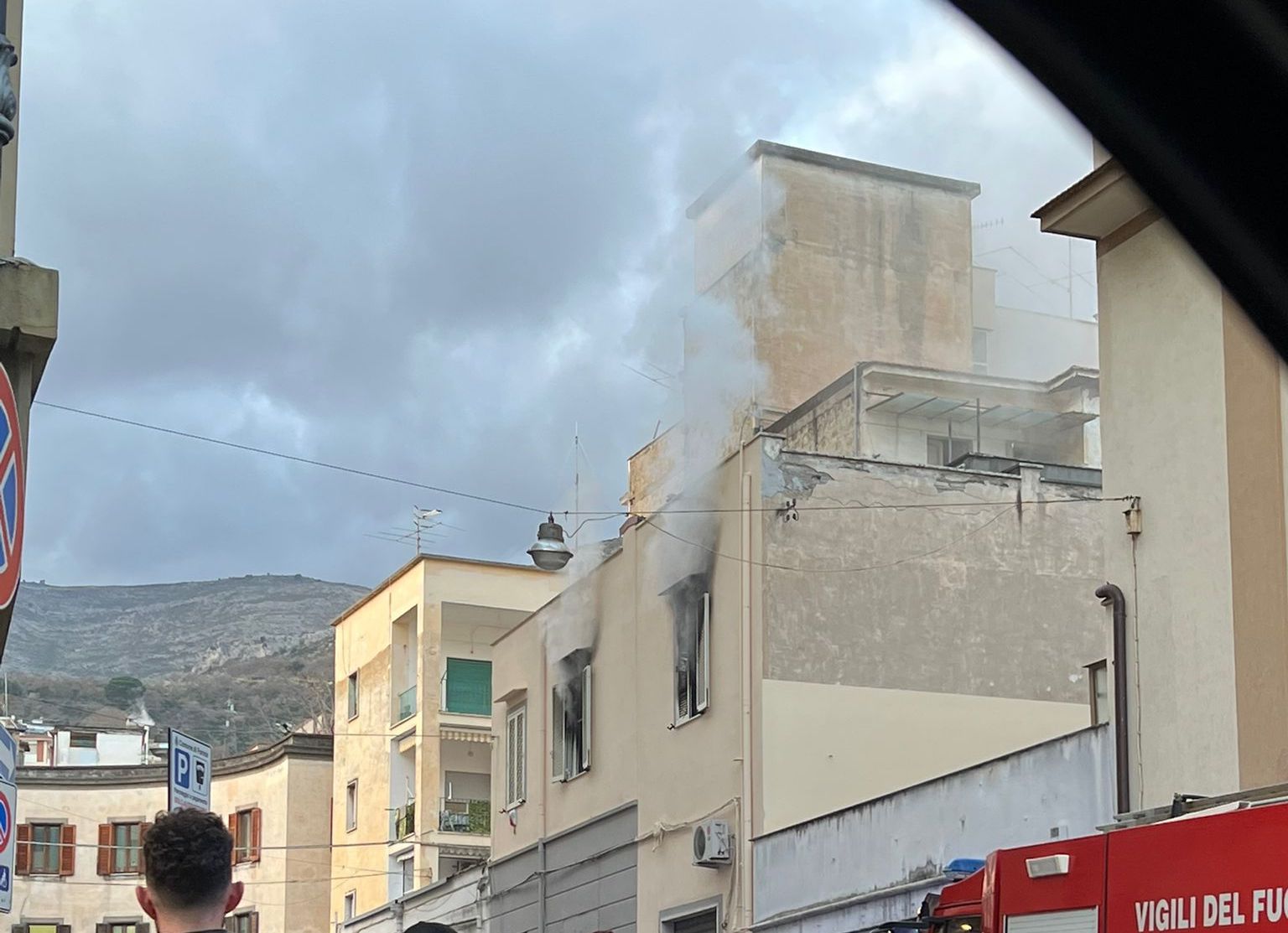 incendio appartamento Formia