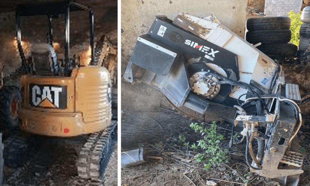 Trattori, un’escavatrice e altri mezzi meccanici rubati: colpo da oltre 150mila euro, i veicoli ritrovati a Campoverde (FOTO) Trattori, un’escavatrice e altri mezzi meccanici rubati: colpo da oltre 150mila euro, i veicoli ritrovati a Campoverde (FOTO)