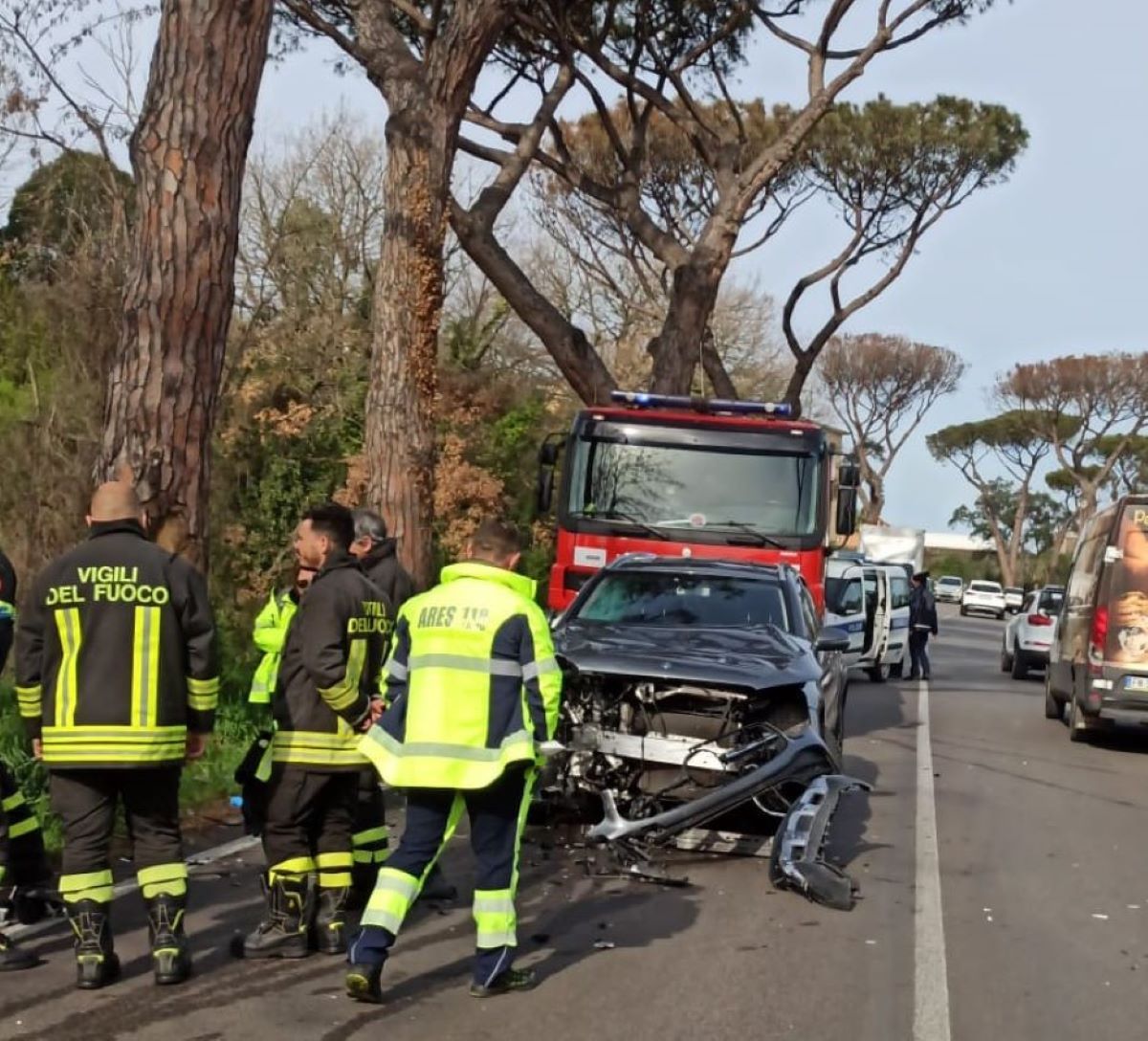 Incidente mortale Pontina Vecchia