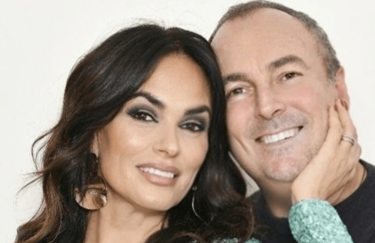 Maria Grazia Cucinotta e suo marito Giulio Violati