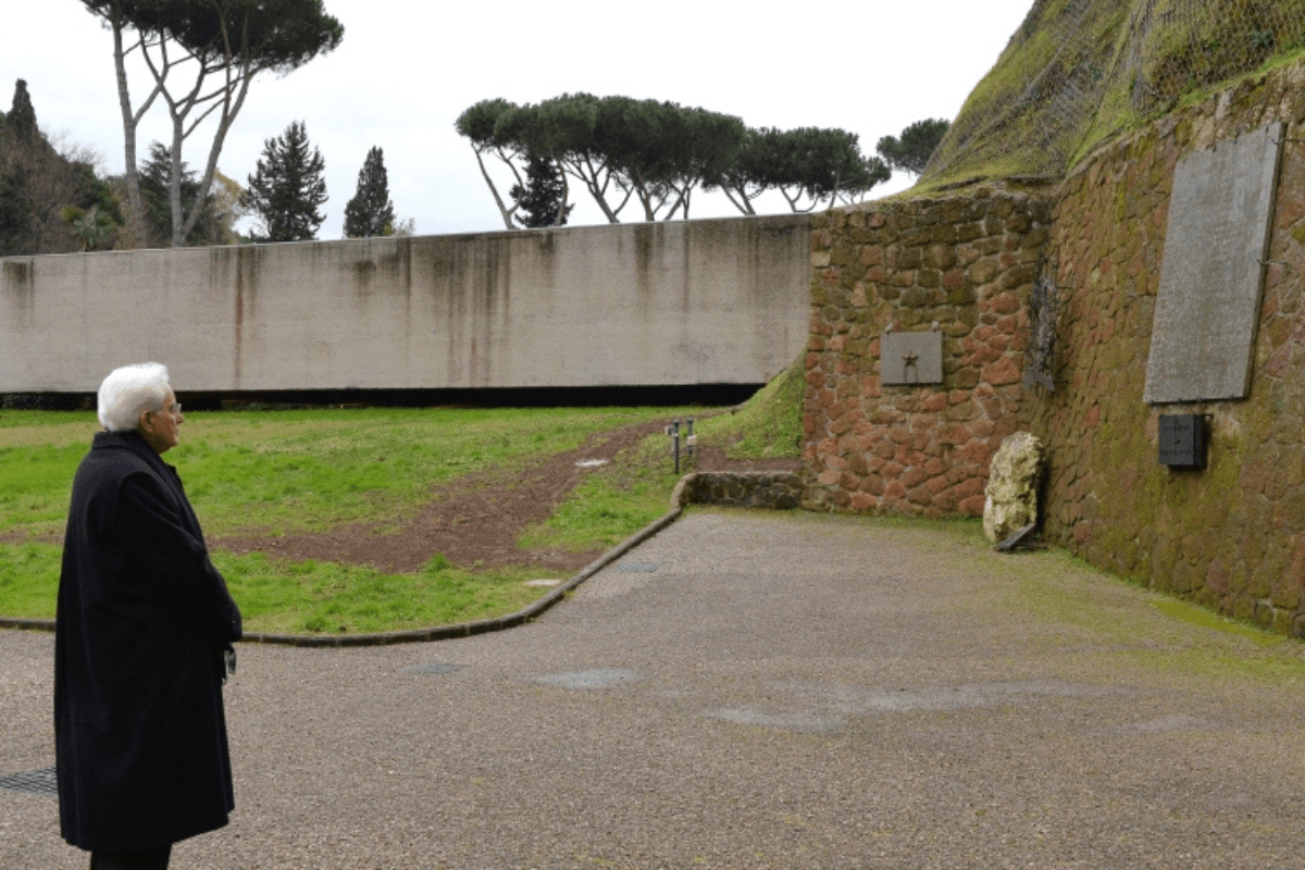 mattarella fosse ardeatine