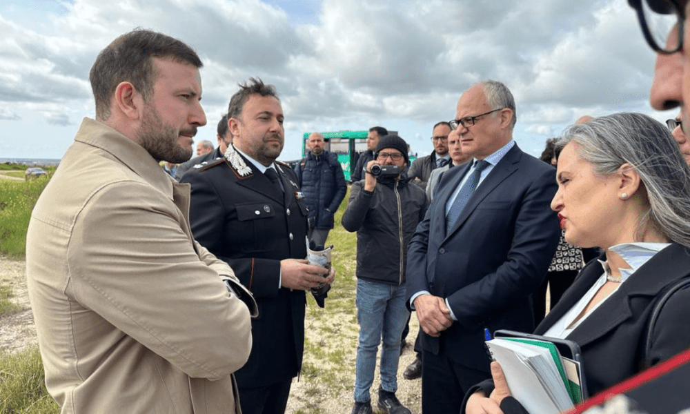 roberto gualtieri alla discarica di malagrotta