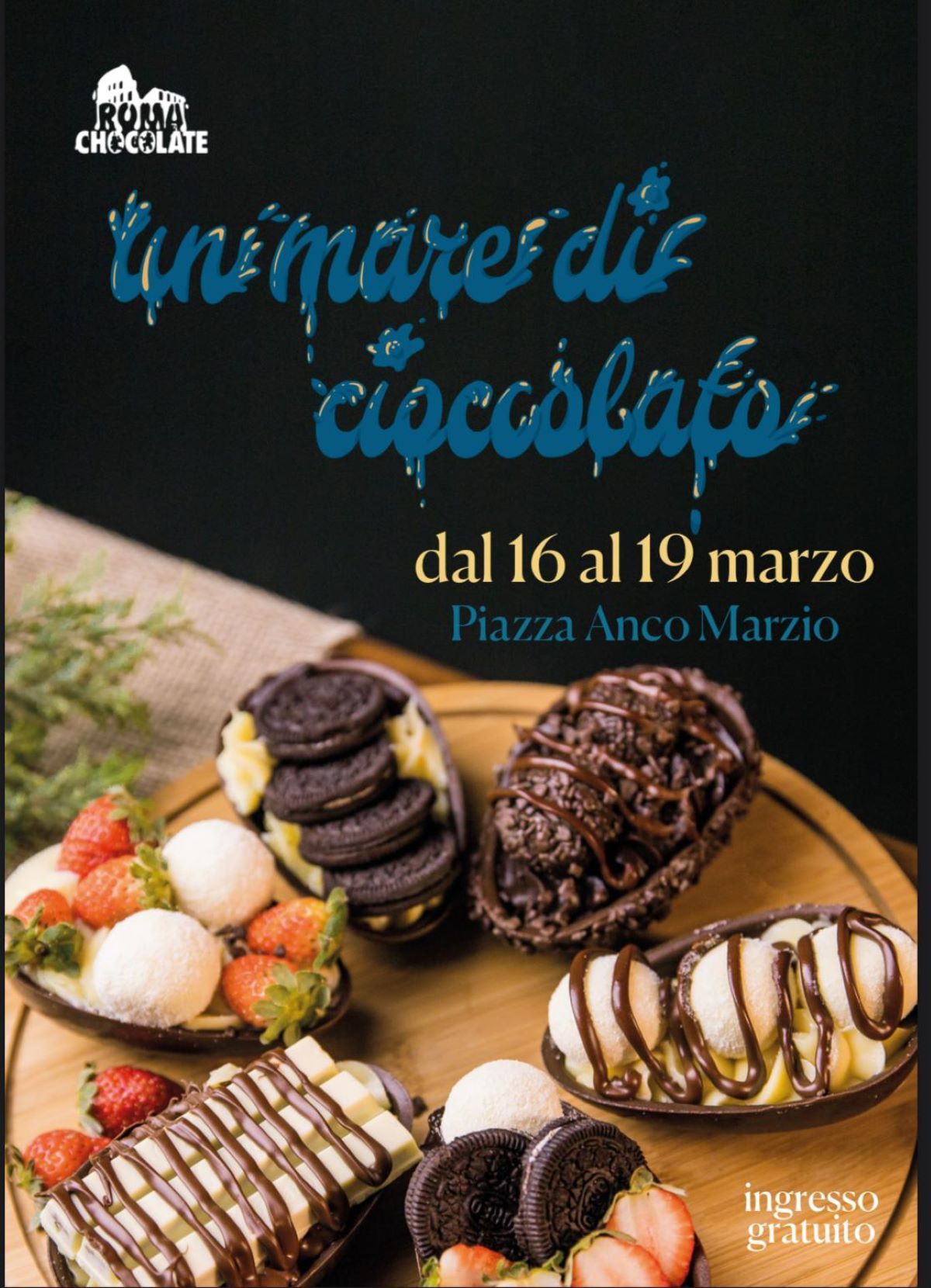 Ostia Chocolate dal 16 al 19 marzo 2023