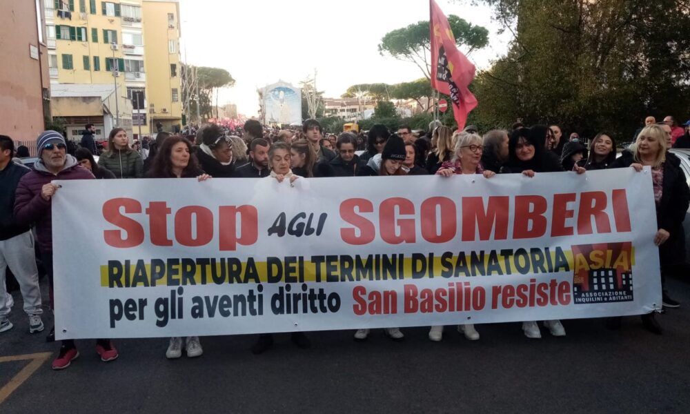 Roma corteo 