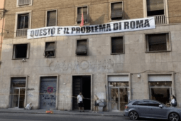 sede di casapound all'esquilino