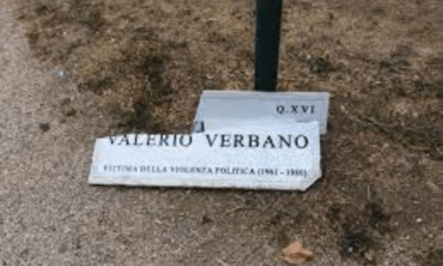 targa valerio verbano
