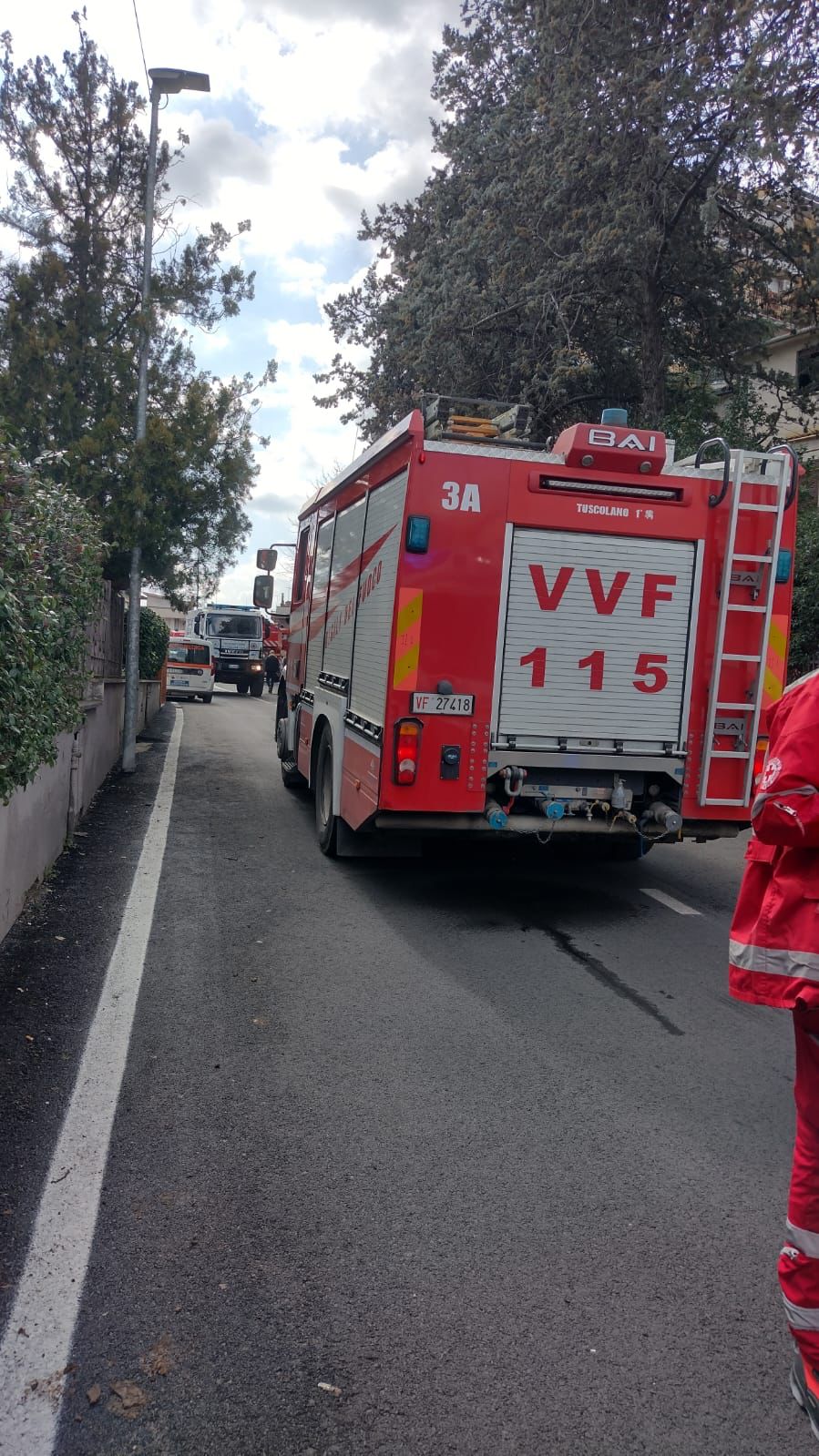 incidente aereo a guidonia