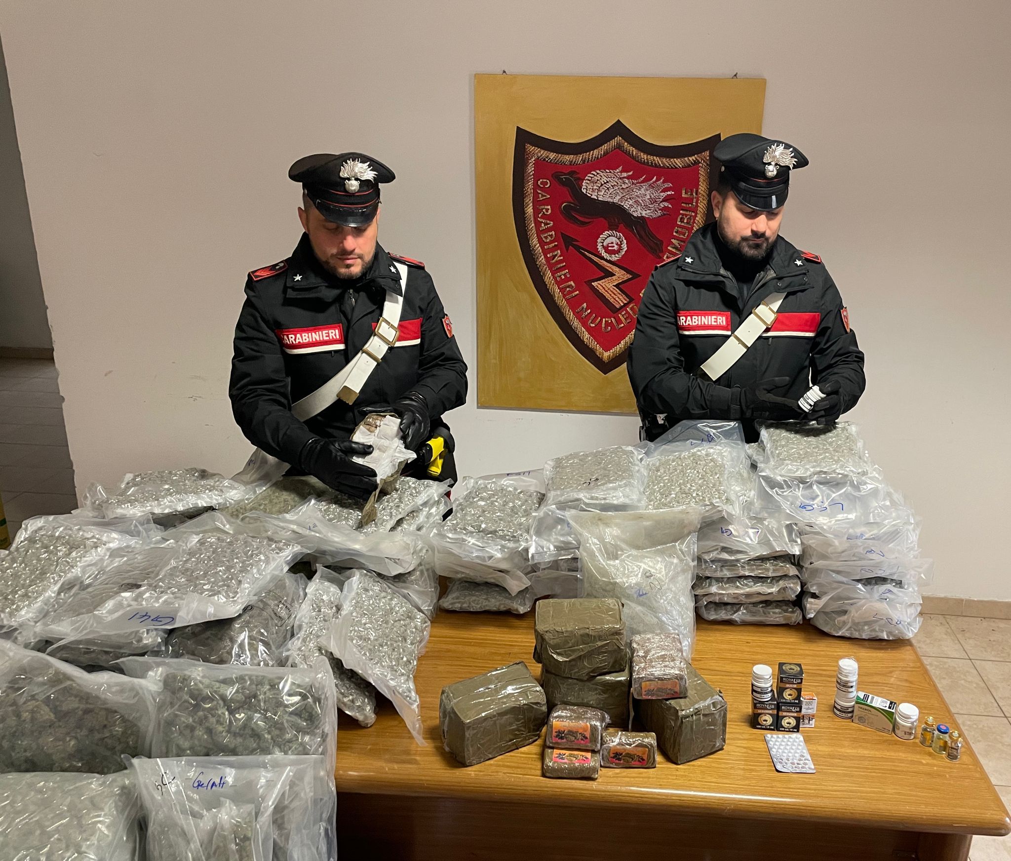 sequestro droga frascati