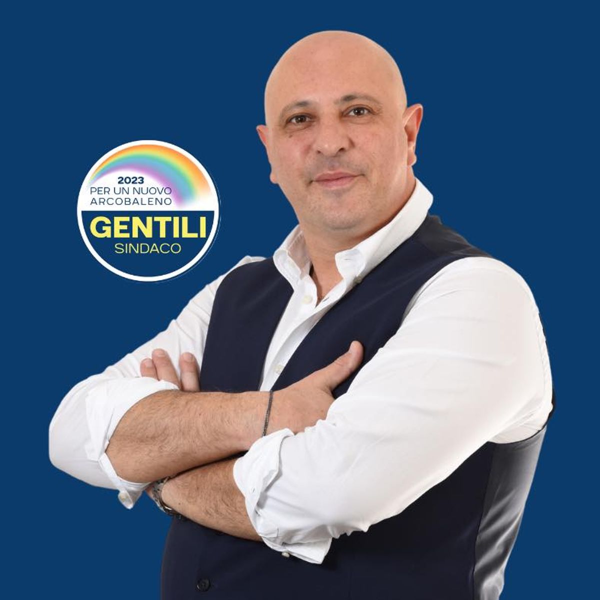 Marco Gentili candidato sindaco alle elezioni amministrative di Valmontone 2023